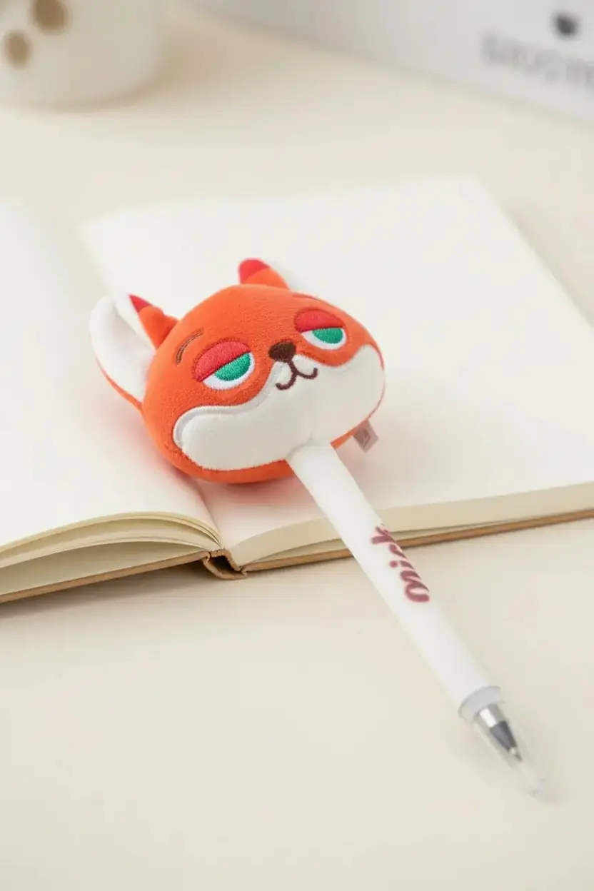 Disney Zootropolis Lisanslı Peluş Figürlü Tükenmez Kalem – Eğlenceli Tasarım Kırtasiye Ürünü 17 Cm