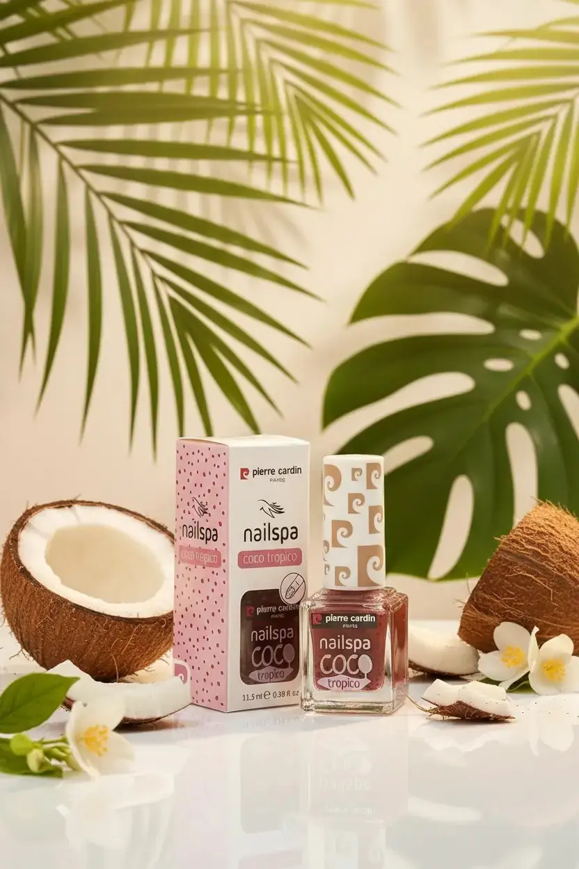 Pierre Cardin Nail Spa Coco Tropico Hindistan Cevizli Tırnak Bakım Serumu – Güçlendirici ve Parlatıcı Tırnak Bakımı