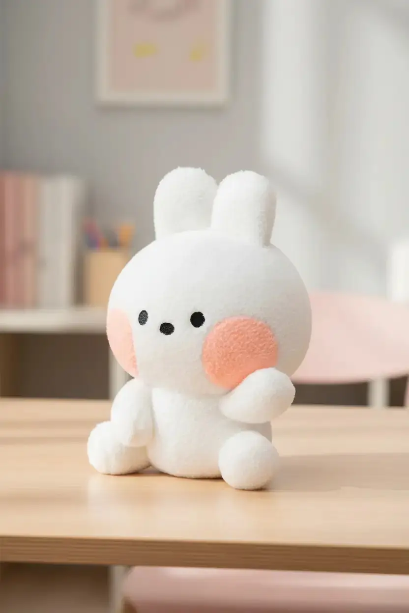 Miniso Lisanslı Minini Koleksiyonu Peluş Oyuncak 33 Cm (Conini) – Yumuşacık Sevimli Tasarım