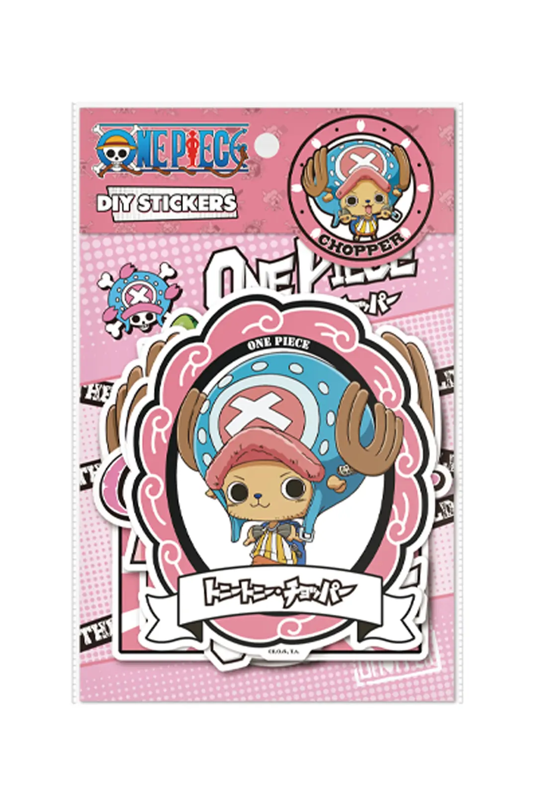 One Piece Klasik Koleksiyonu Dekoratif Çıkartma (Chopper)