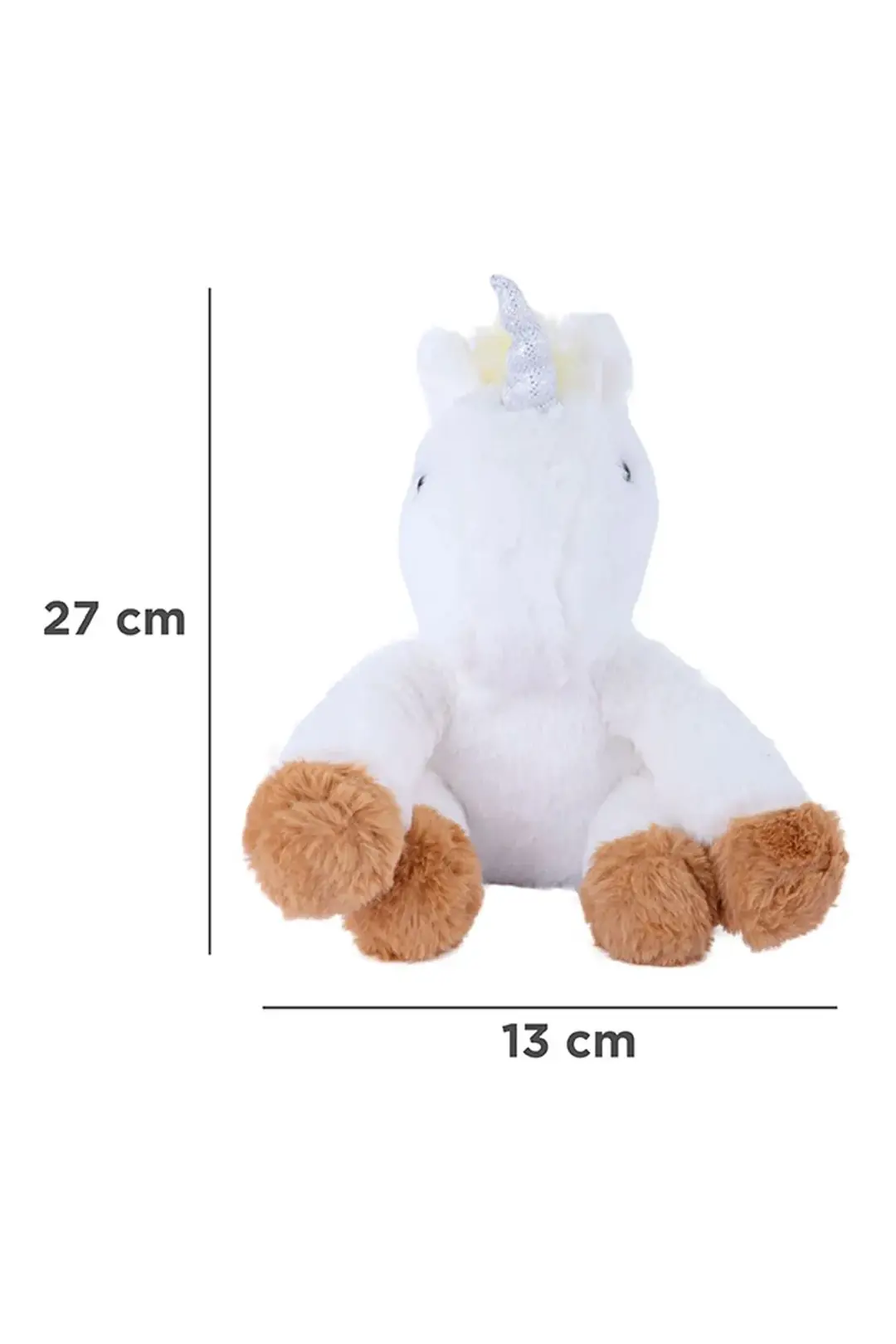 Harry Potter Lisanslı Unicorn Peluş Oyuncak 27 Cm – Oturan Yumuşacık Dekoratif Tasarım