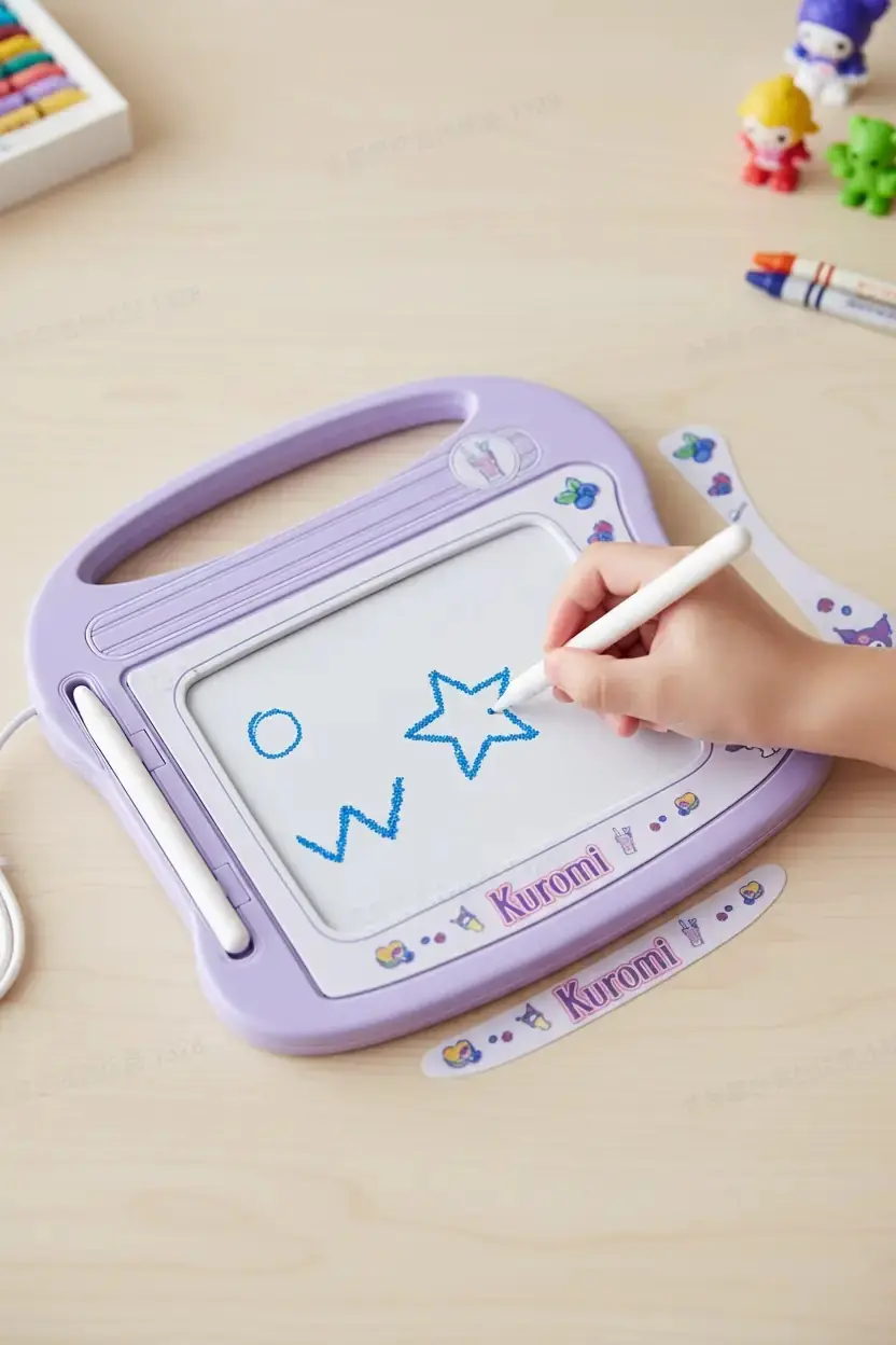 Sanrio Lisanslı Hello Kitty Manyetik Çizim Tahtası – Yaz Sil Eğitici Oyun