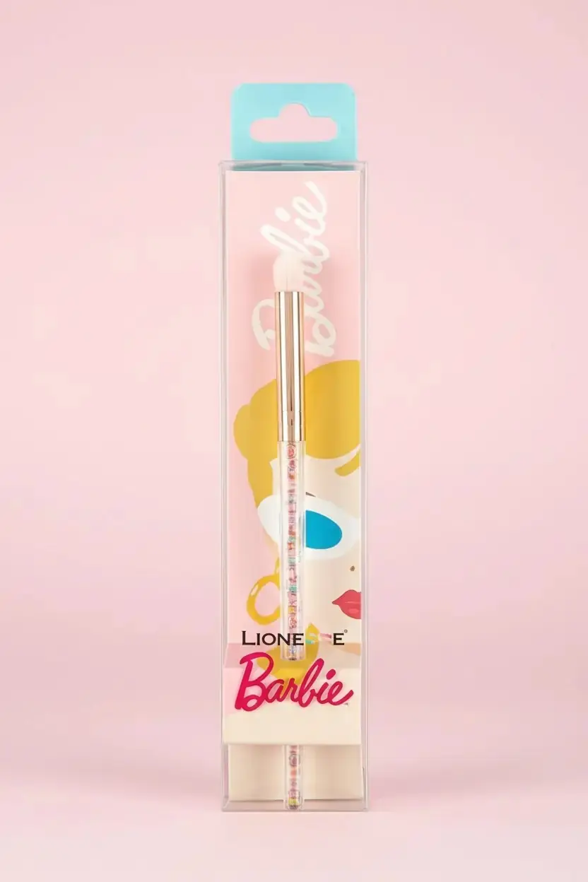Barbie Lisanslı Karıştırma Far Fırçası – Profesyonel Göz Makyaj Fırçası