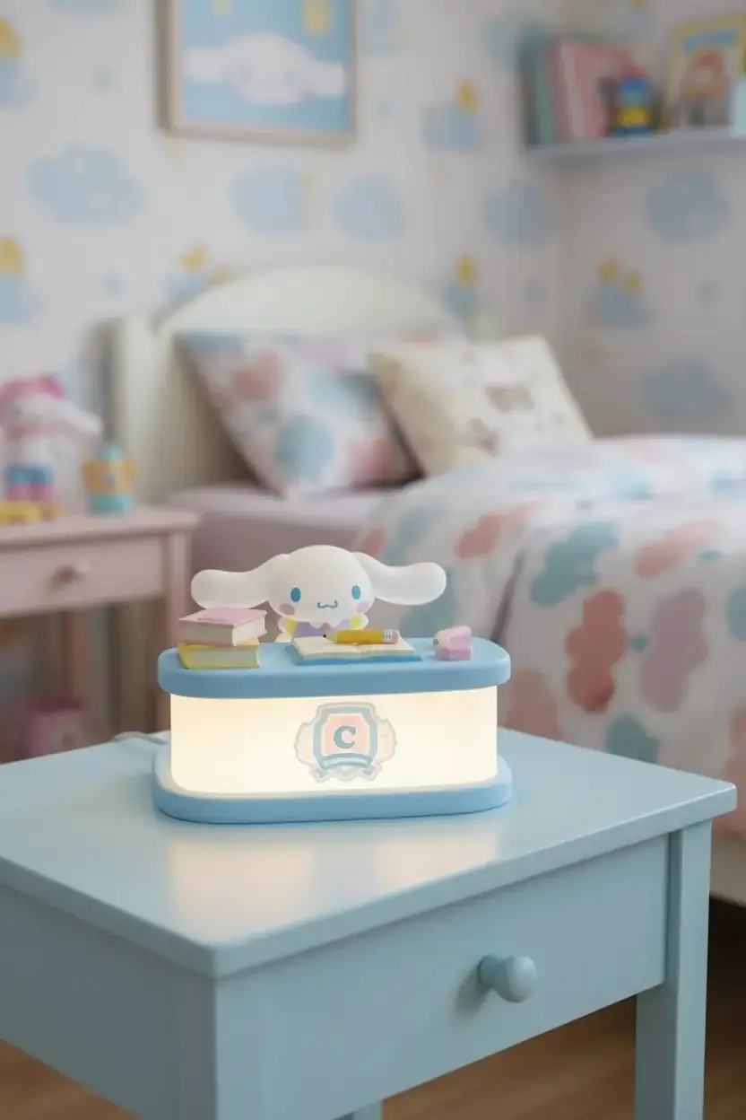 Sanrio Lisanslı Dekoratif Masa Lambası – Cinnamoroll