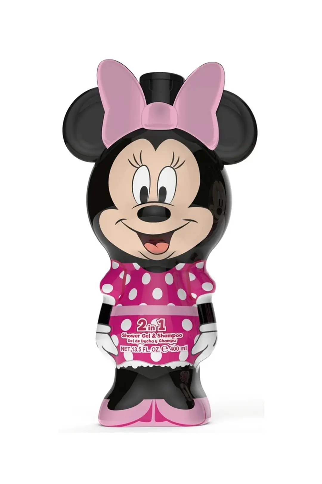 Minnie Mouse 2'si 1 Arada Duş Jeli ve Şampuan 400 ml – Çocuklar İçin