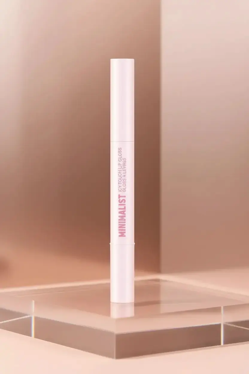 Miniso Lisanslı Minimalist Serinletici Dudak Parlatıcısı – 04 Nude Kahverengi