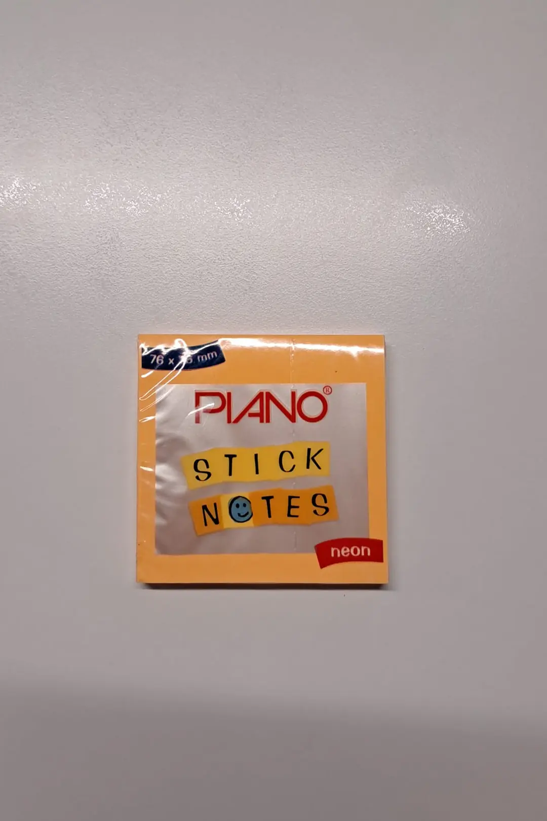 Piano Post-it Neon Turuncu 76x76 mm – Yapışkan Not Kağıdı