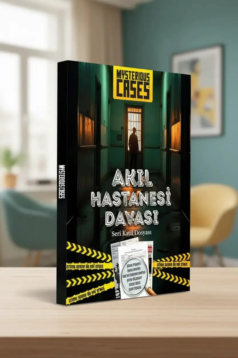 Mysterious Cases Akıl Hastanesi Davası Kutu Oyunu – Seri Katil Dosyası