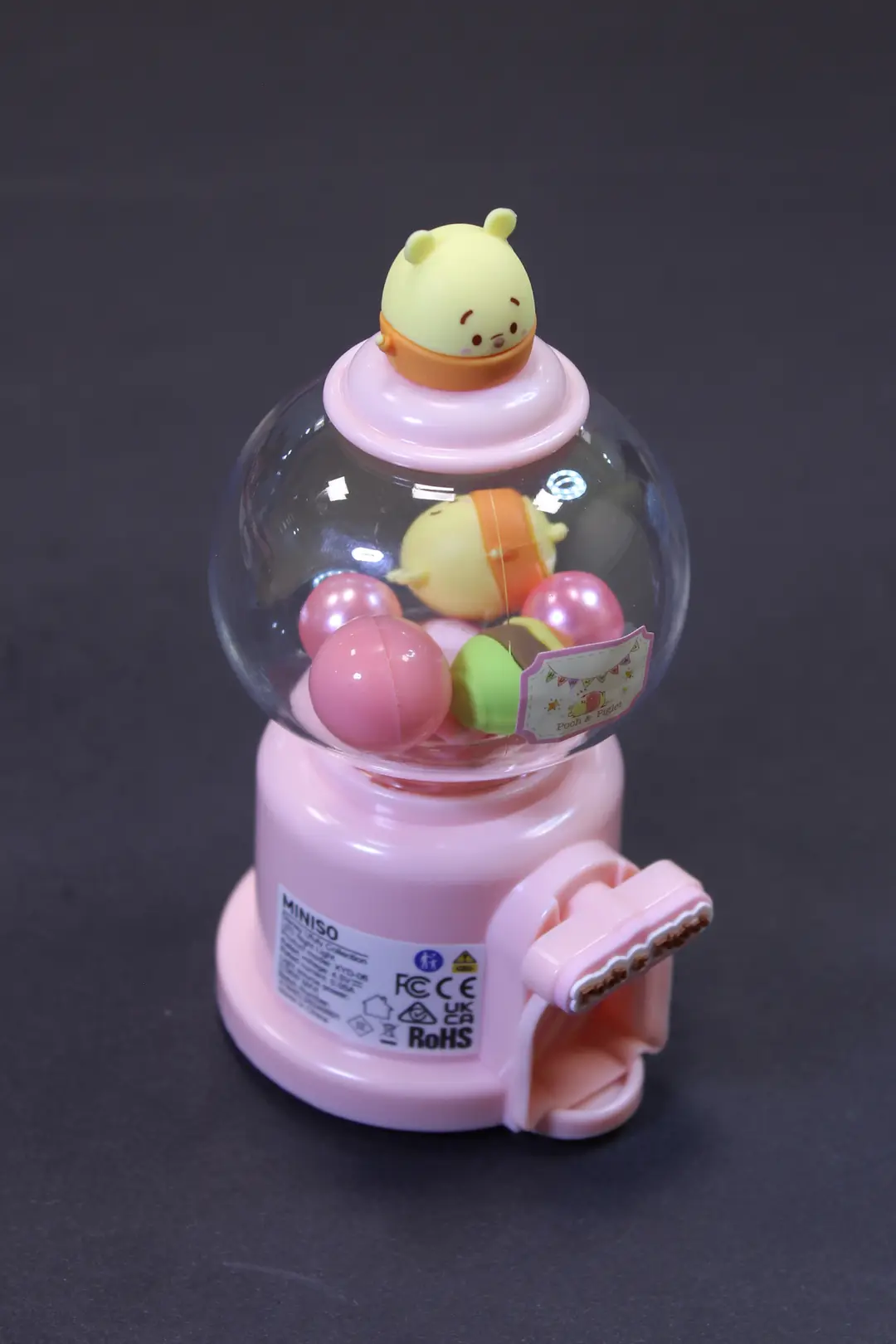 Disney Ufuf Lisanslı Winnie the Pooh Gece Lambası – Fanus Tasarımlı Yumuşak Işıklı Lamba 13 Cm