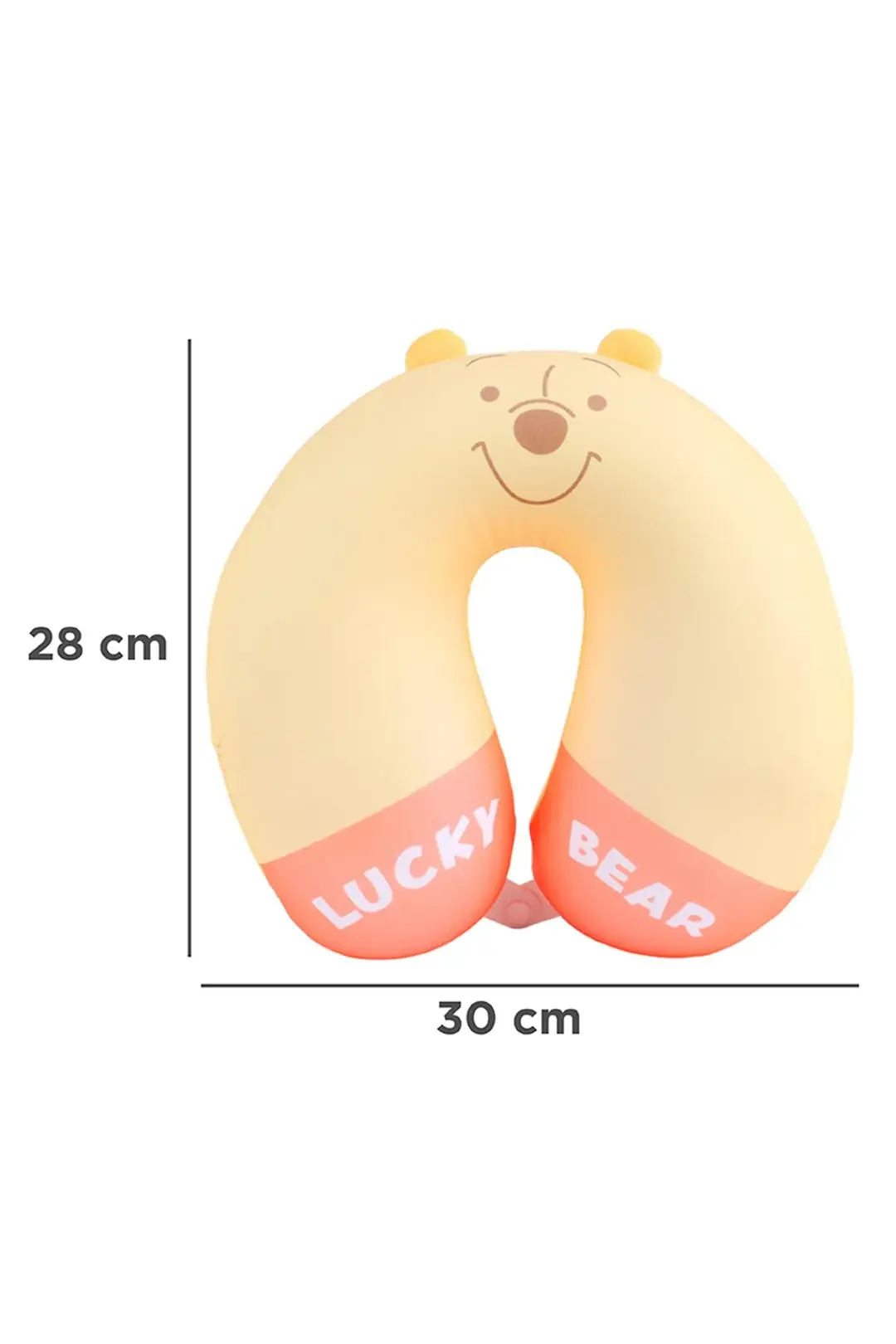 Winnie The Pooh Lucky Bear Lisanslı Boyun Yastığı,Seyahat Yastığı