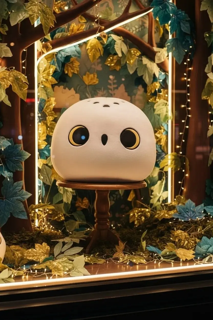 Miniso Lisanslı Harry Potter Hedwig Dekoratif Yastık – Yumuşak Dokulu 40 Cm