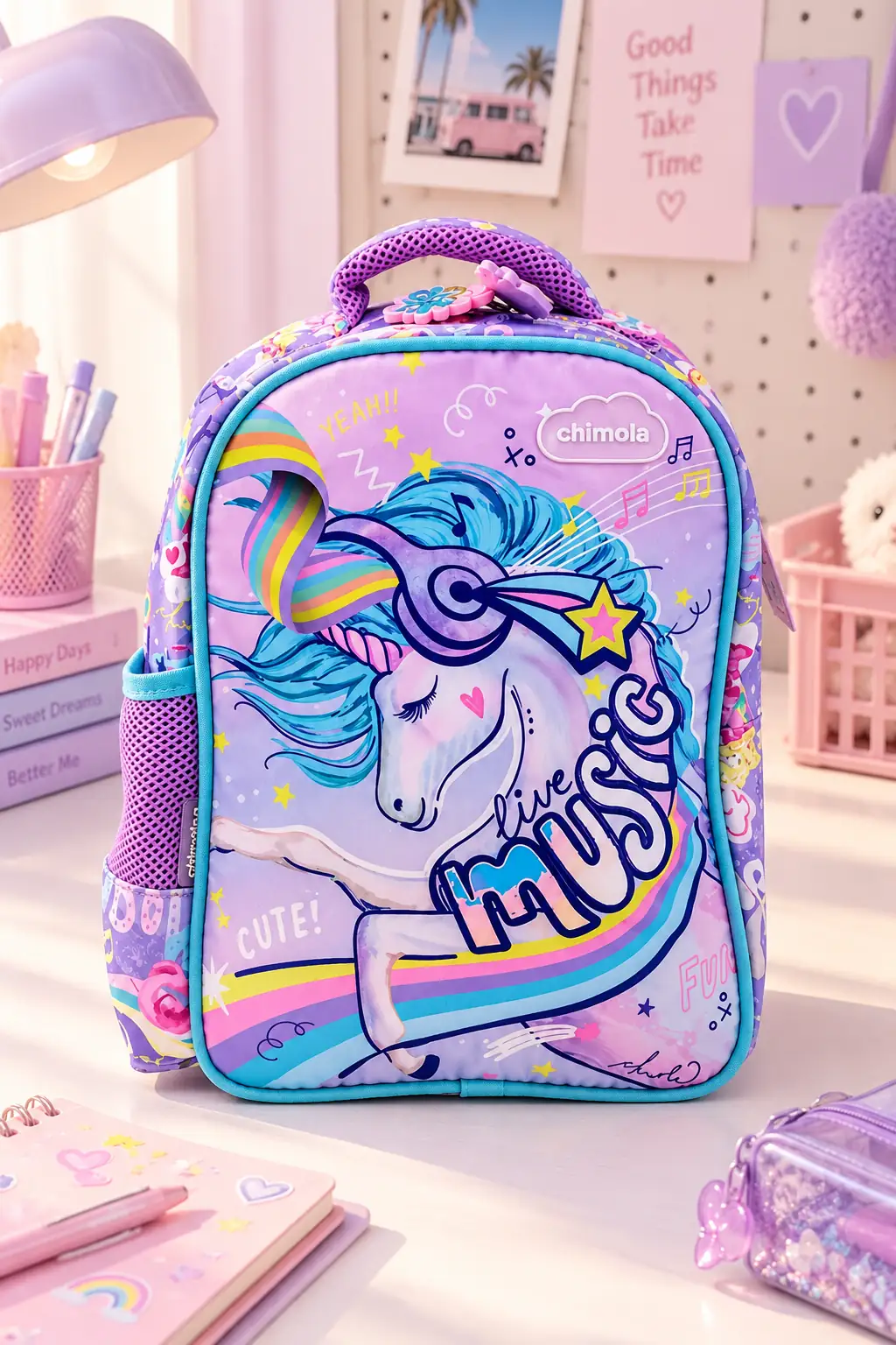 CHIMOLA UNİCORN SIRT ÇANTASI 12" (CH4312)