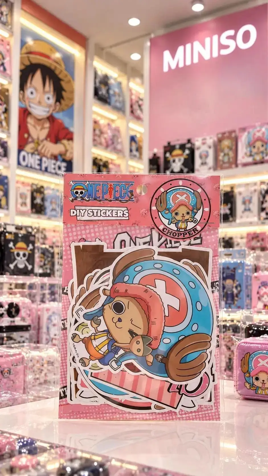 One Piece Lisanslı Chopper Dekoratif Çıkartma – Klasik Koleksiyon