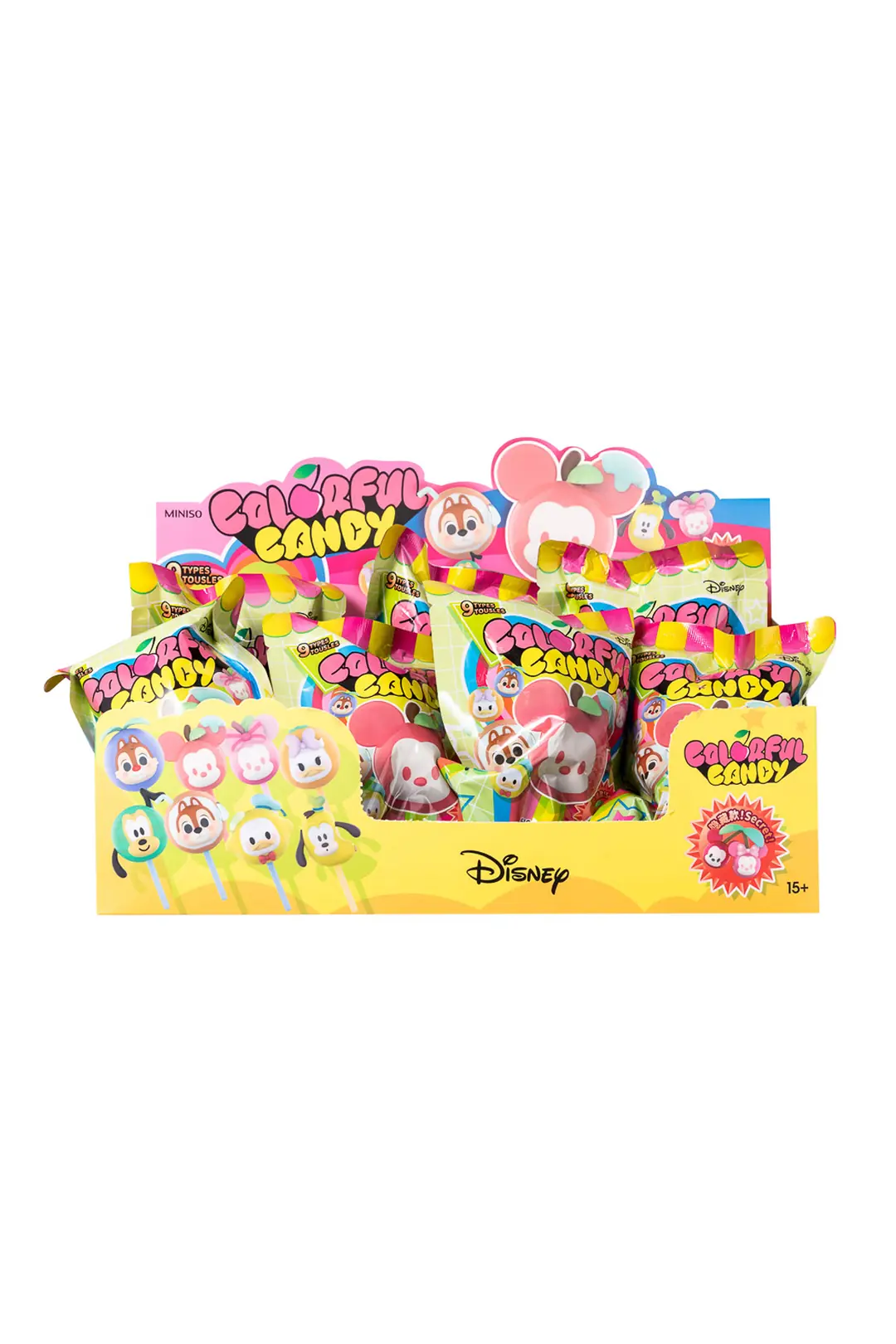 Disney Mickey Mouse Koleksiyonu Renkli Şeker Temalı Figür - Blind Box
