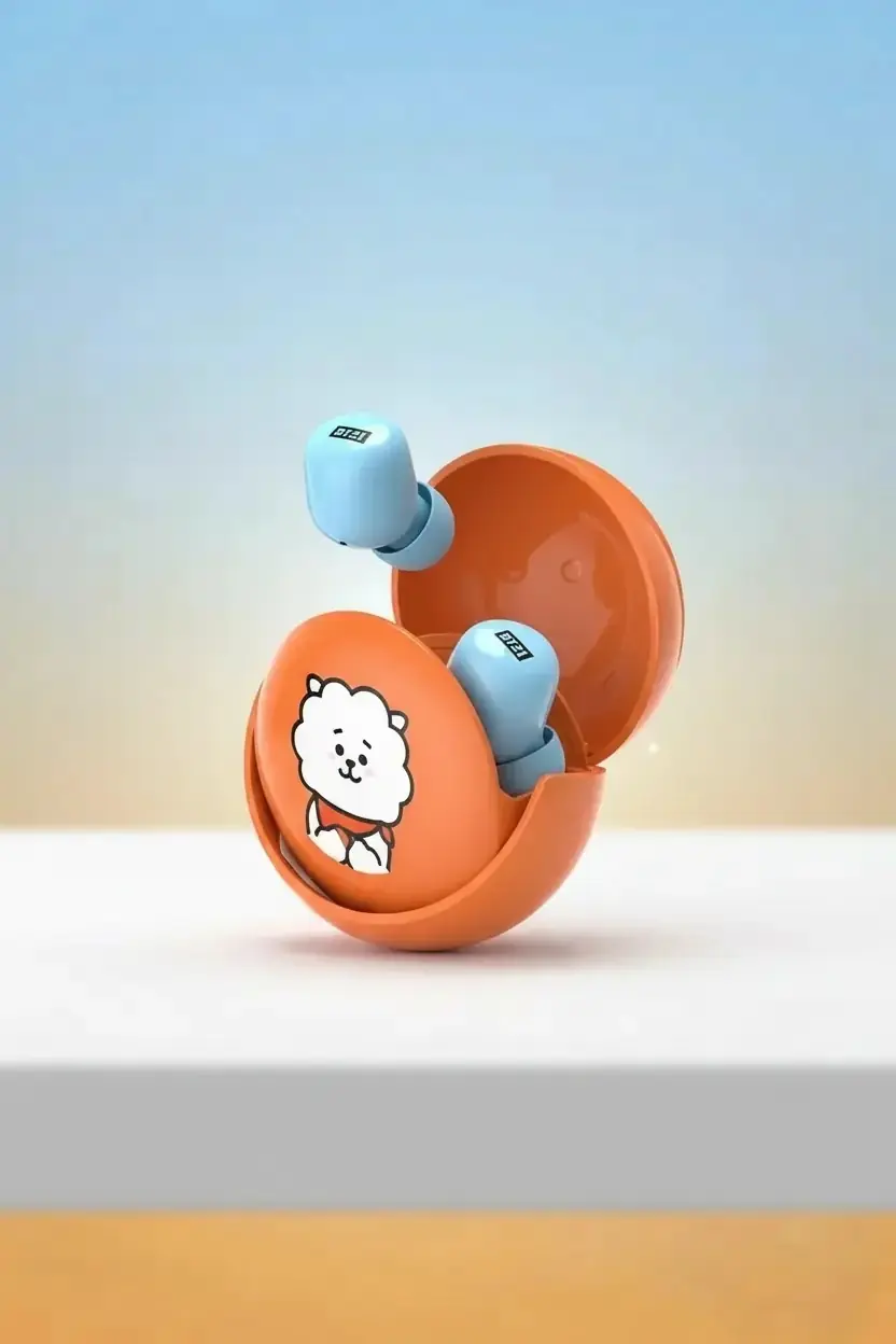 BT21 Lisanslı Kablosuz Bluetooth TWS Kulaklık T310 RJ 17,1 cm