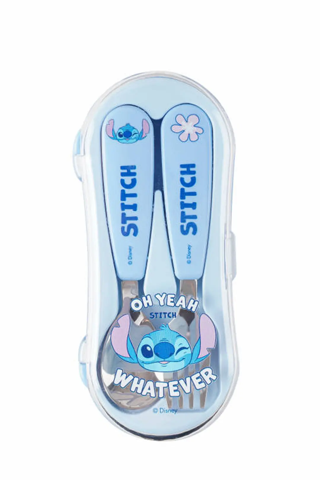 Disney Lilo & Stitch Lisanslı Çatal Kaşık Seti – Çantalı