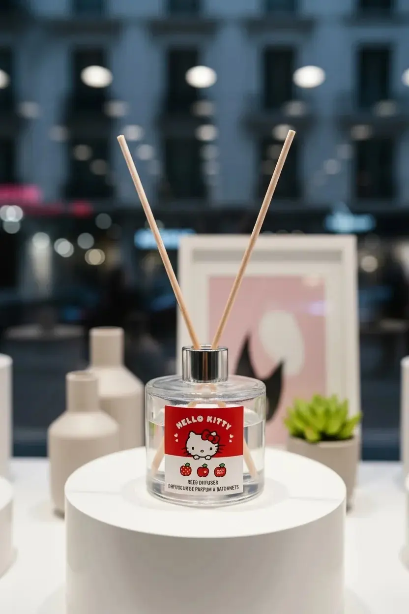Hello Kitty Lisanslı Elma Koleksiyonu Oda Kokusu – Kalıcı Oda Difüzörü 200 ml