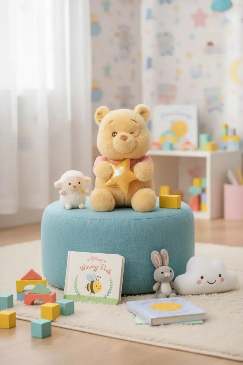 Disney Lisanslı Winnie The Pooh Peluş Oyuncak 33 Cm – Dilek Yıldızlı Yumuşacık Tasarım