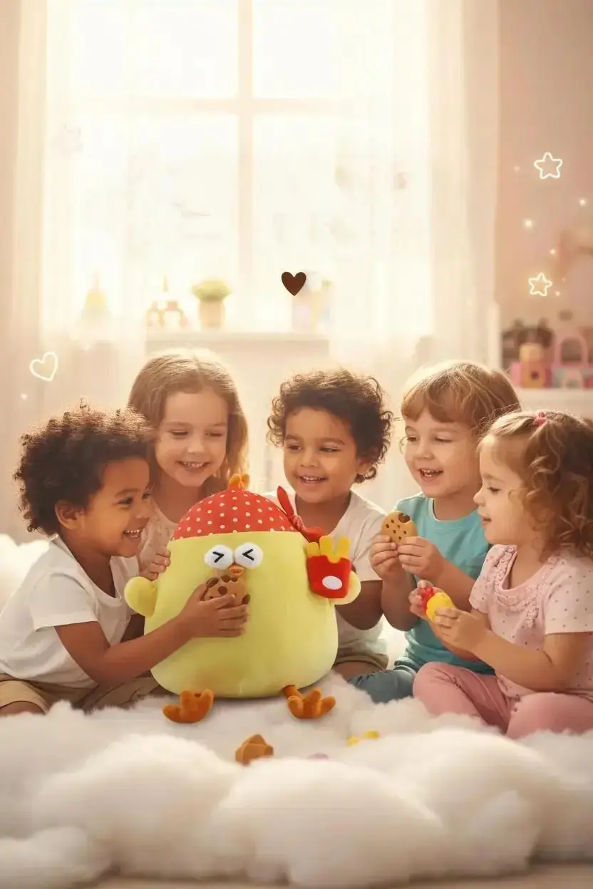 Miniso Lisanslı Dundun Diner Peluş Oyuncak 28 Cm – Yumuşak Koleksiyonluk
