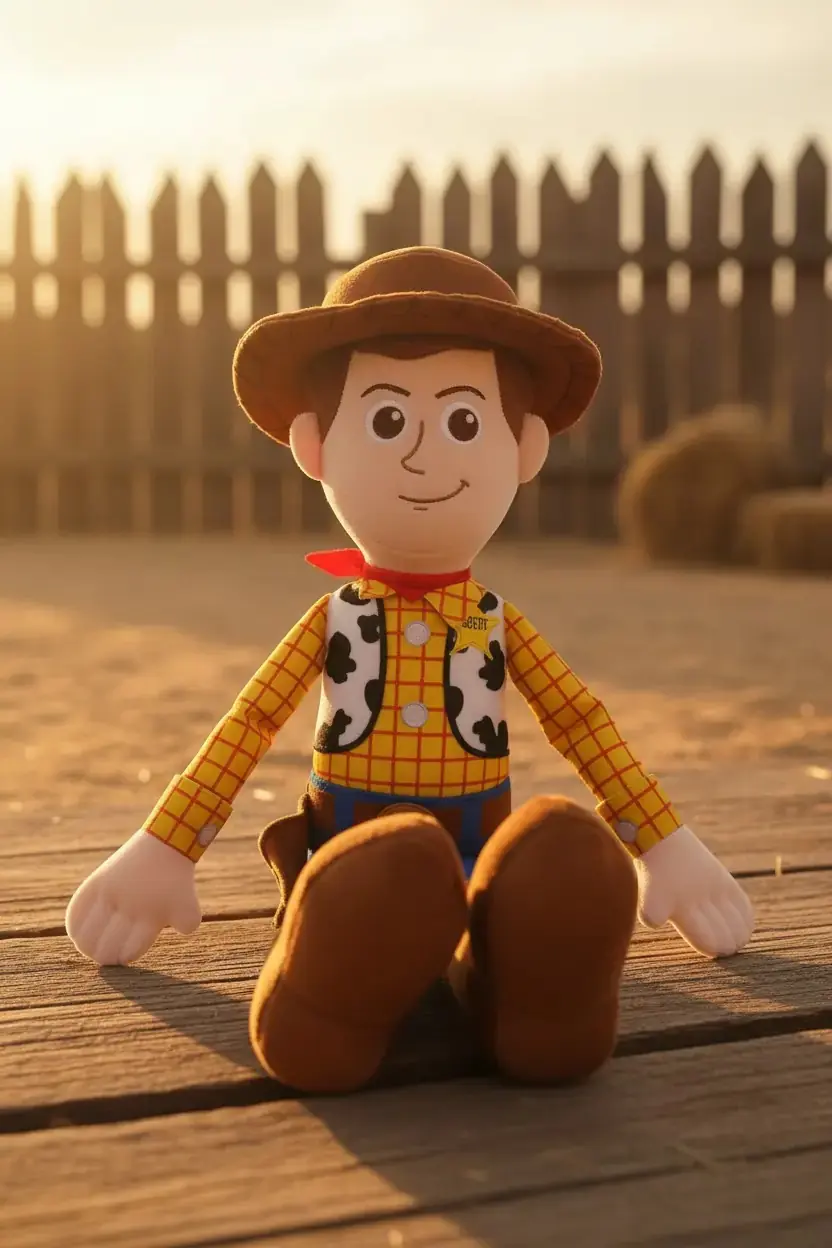 Disney Lisanslı Toy Story Woody Peluş Oyuncak – 50 Cm Yumuşak Koleksiyonluk