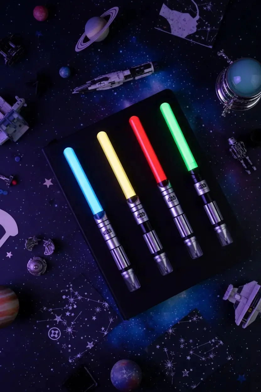 Lisanslı Star Wars Işın Kılıcı Tükenmez Kalem 1,0 mm – Siyah Mürekkepli