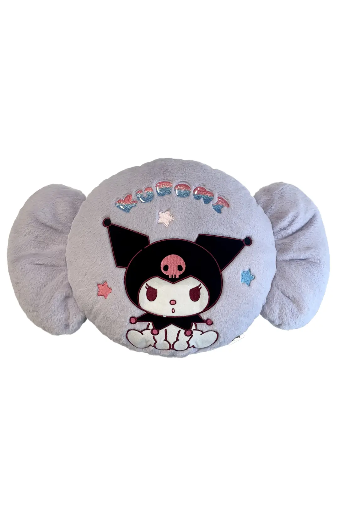 Sanrio Lisanslı Kuromi Peluş Yastık – Yumuşacık Şeker Figürlü Dekoratif Seri 38 Cm
