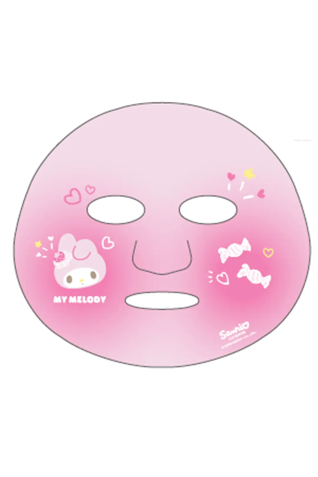 Sanrio Lisanslı My Melody Baskılı Kağıt Yüz Maskesi