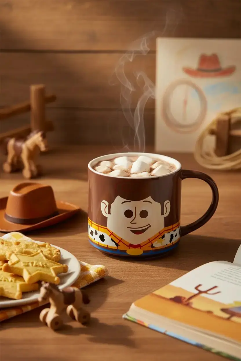 Disney Pixar Lisanslı Woody Seramik Kupa 410 mL – Eğlenceli Karakter Tasarımı