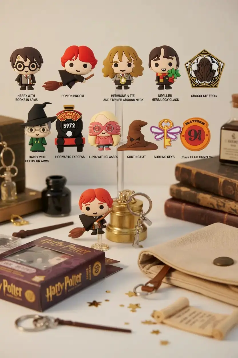 Harry Potter Lisanslı Klipsli Figür Blind Box Seri 5 – Sürpriz Koleksiyon