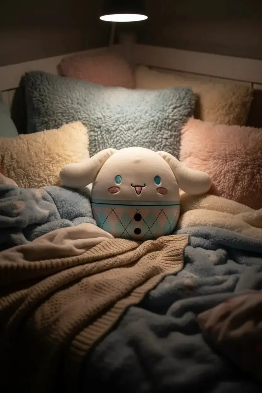 Squishmallows Hello Kitty Serisi Peluş Oyuncak – Yumuşak ve Dekoratif Koleksiyon Figürü