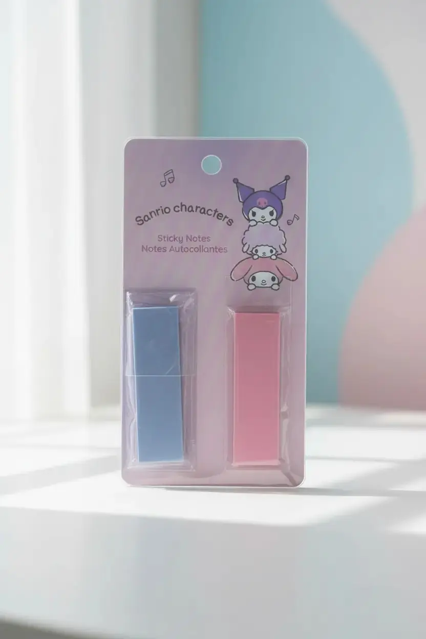 Sanrio Lisanslı Karakterler Kılıflı Yapışkan Mini Notlar – Stacking Fun Serisi