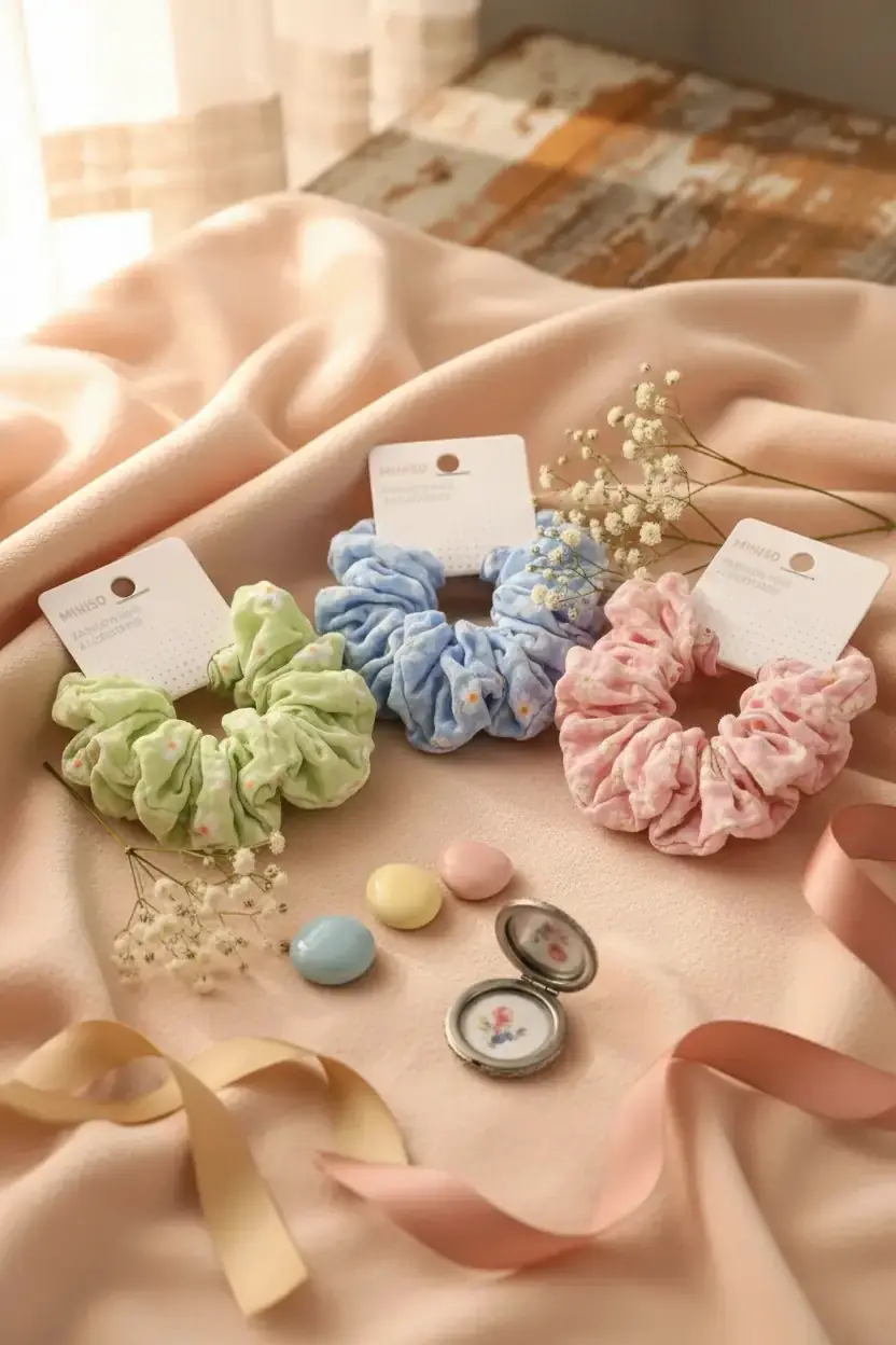 Miniso Lisanslı Fashion Serisi Papatya Saç Lastiği 10 Cm
