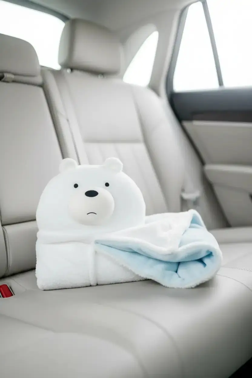 We Bare Bears Lisanslı Katlanabilir Battaniye - Kutup Ayısı