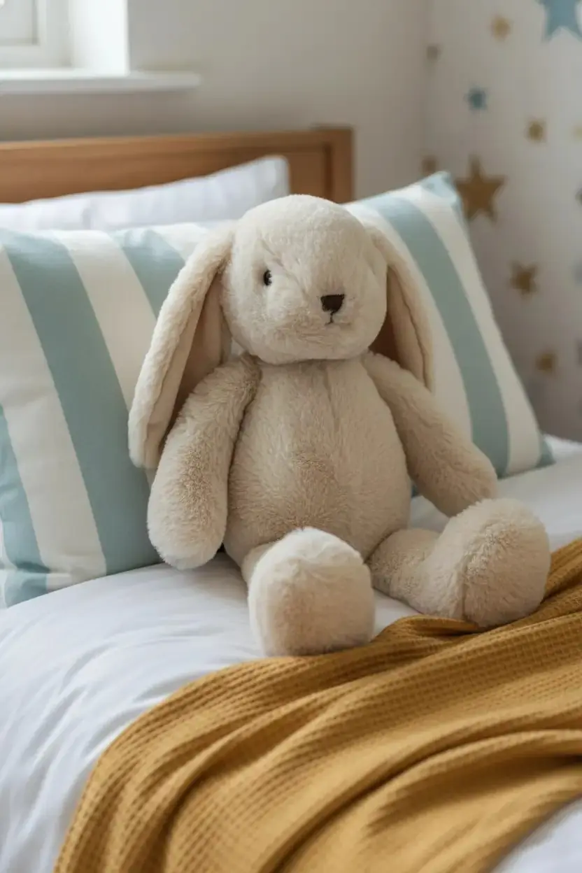 Miniso Lisanslı Arkadaş Edin Tavşan Peluş Oyuncak 90 Cm – Yumuşacık Sarılmalık Büyük Boy