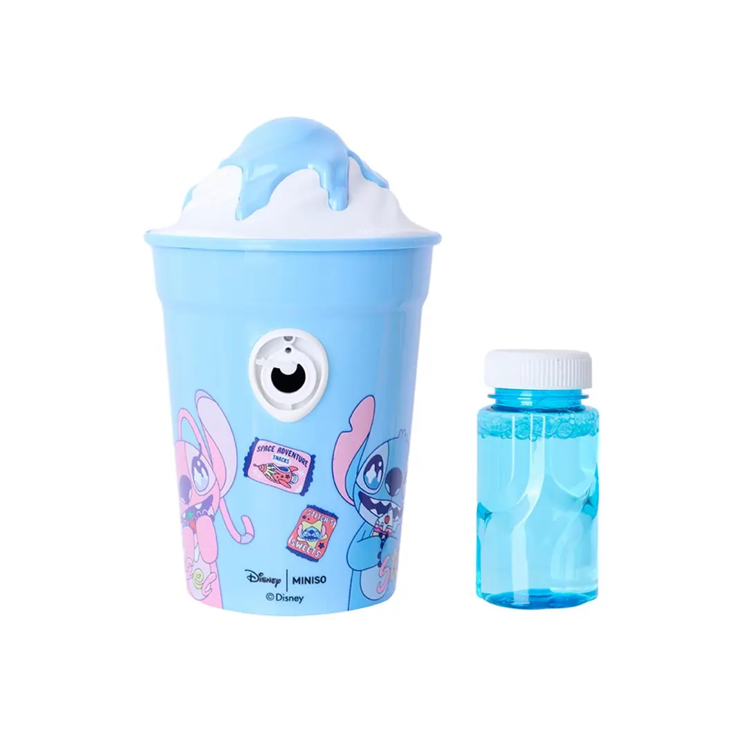 Disney Lilo & Stitch Lisanslı Parti Serisi Dondurma Temalı Otomatik Baloncuk Makinesi