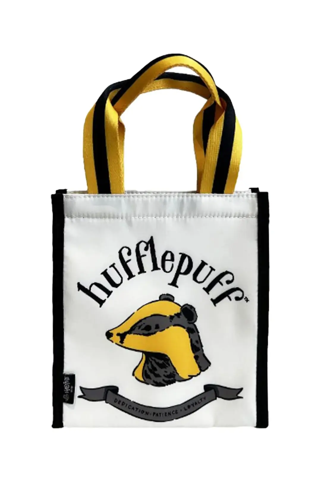 Harry Potter Lisanslı Hufflepuff Yiyecek Çantası – Dayanıklı Astarlı Beslenme Çantası ve Günlük Taşıma Çantası 23 Cm