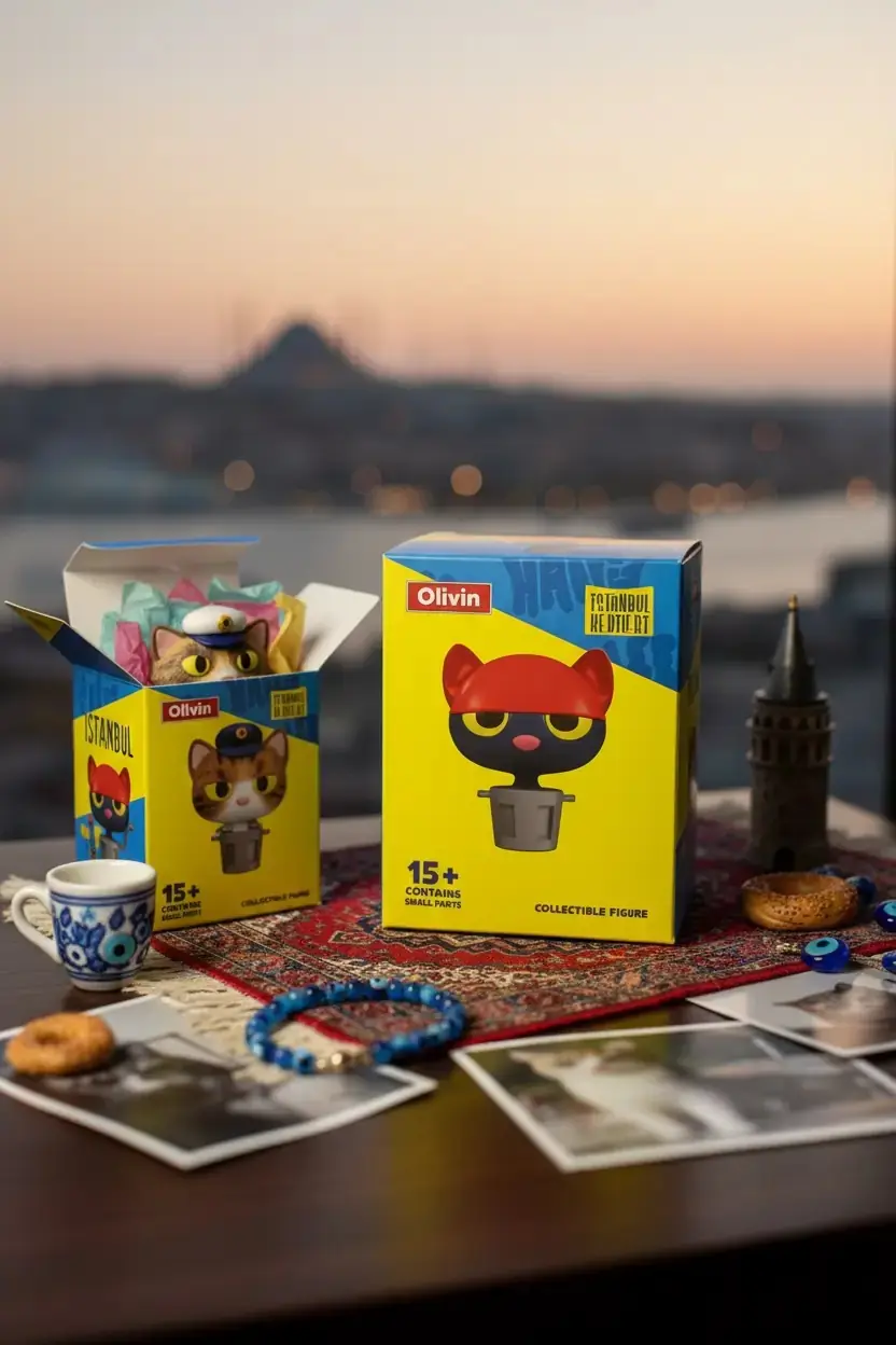 İstanbul Kedileri Blind Box – Sürpriz Koleksiyon Figürü