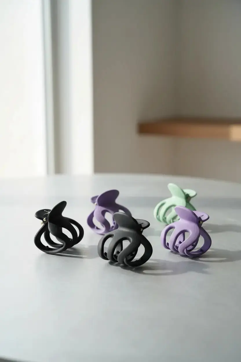 Miniso Lisanslı Basic Saç Tokası 2’li Set – Günlük Şık Tasarım 14,5 Cm