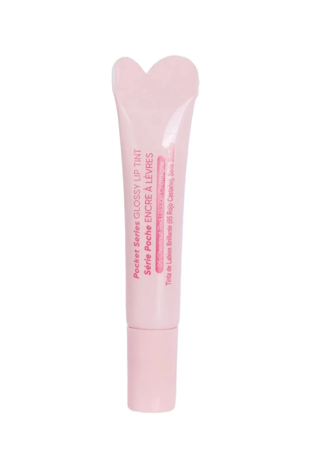 Miniso Lisanslı Pocket Serisi Parlak Lip Tint 05 Kestane Kırmızısı – Sıcak ve Işıltılı Görünüm