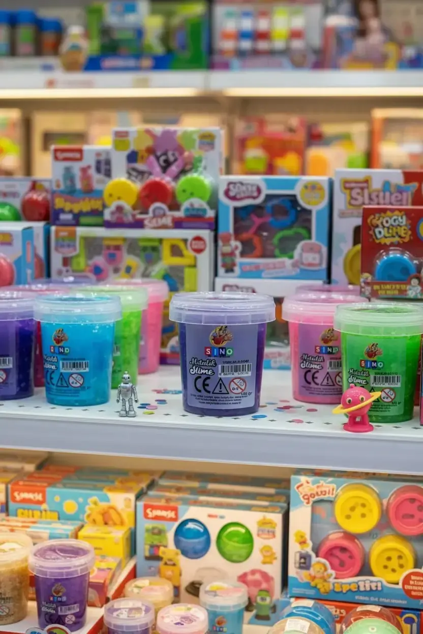 Sino Metalik Slime Oyun Jeli 140 Gr – Esnek Parlak Dokulu Eğlenceli Oyun