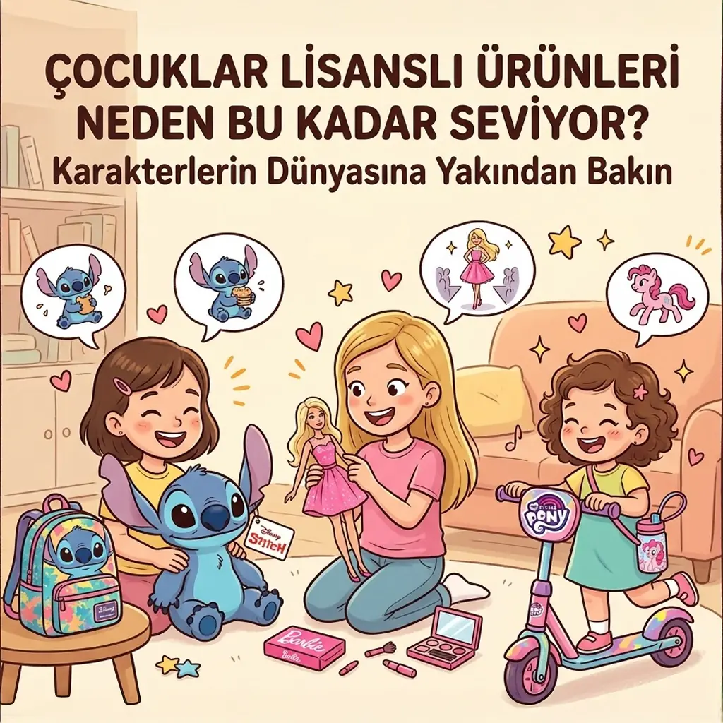 Çocuklar Lisanslı Ürünleri Neden Bu Kadar Seviyor? Karakterlerin Dünyasına Yakından Bakın