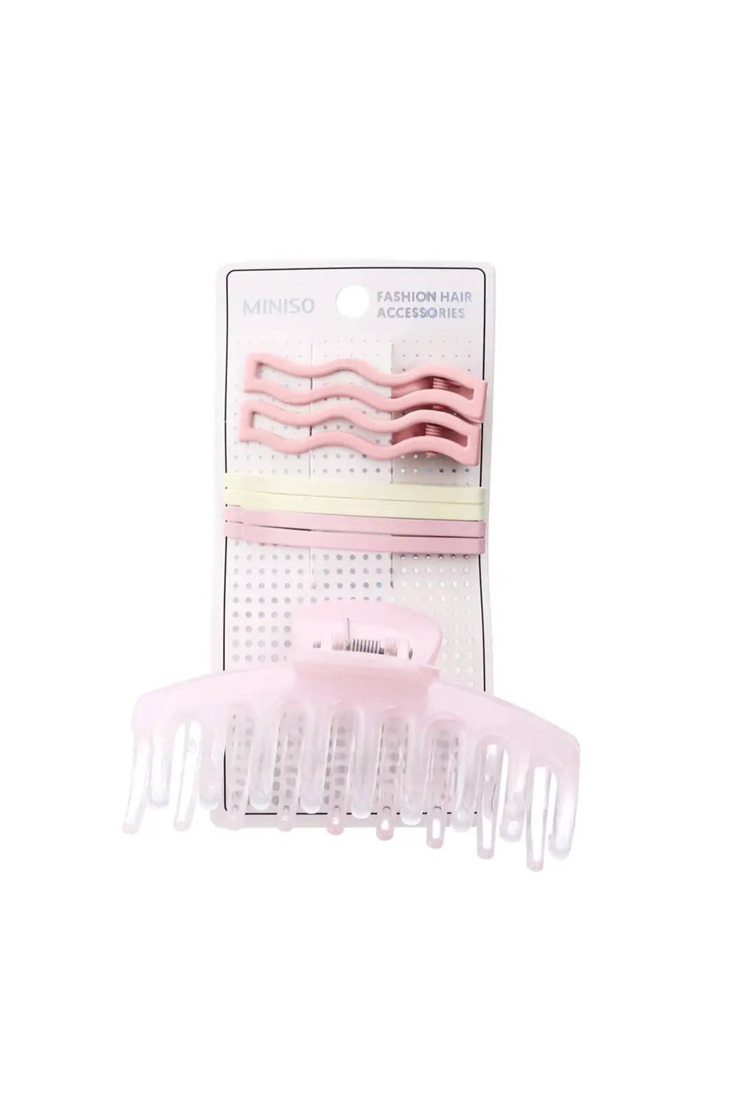 Miniso Lisanslı Gradyan Renkli Saç Tokası Seti Modern Tasarım (7 Adet)