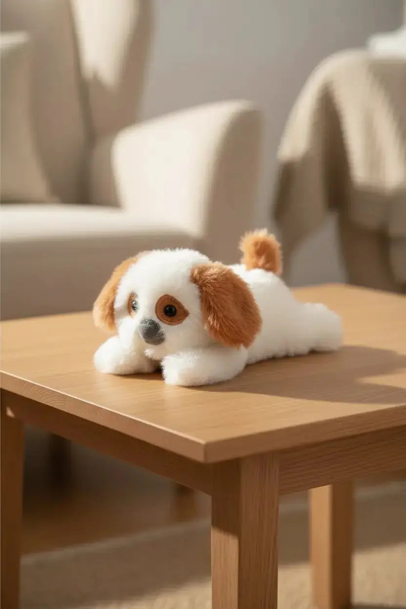 Miniso Lisanslı Gift Bear Gillinini Avuç İçi Peluş Oyuncak – Yumuşak Koleksiyonluk