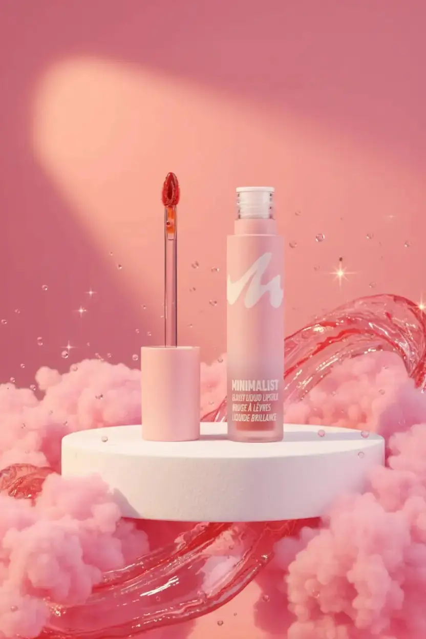 Miniso Lisanslı Minimalist Serisi Parlak Likit Ruj No 03 - Zengin Pigmentli ve Hafif Formüllü Işıltılı Dudak Boyası