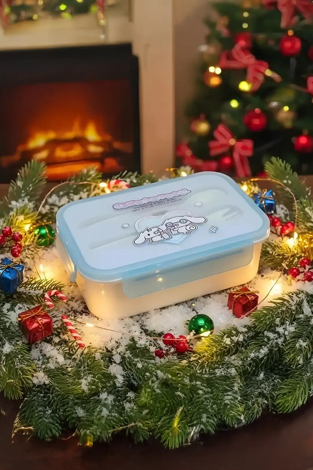 Sanrio Lisanslı Cinnamoroll Tatlı Serisi Yemek Kabı 1200 Ml
