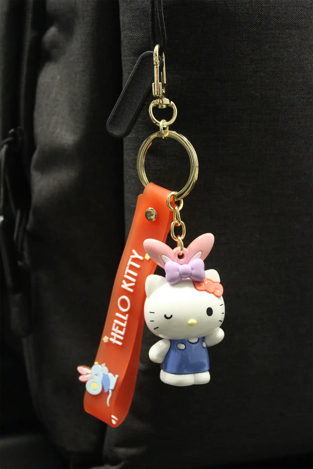 Sanrio Lisanslı Fiyonk Serisi Anahtarlık – Hello Kitty Cinnamoroll My Melody Figürlü Çanta Aksesuarı