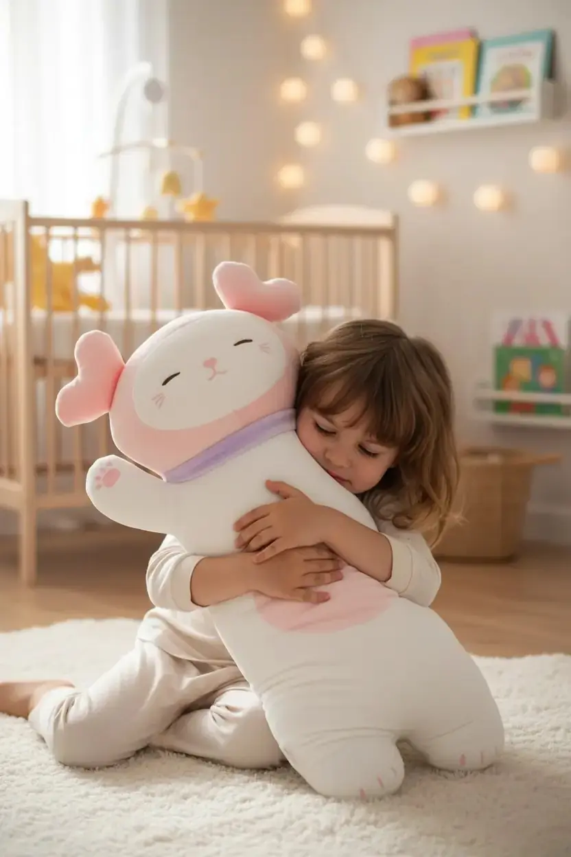 Miniso Lisanslı Fiyonklu Kedi Minderi 76 Cm – Yumuşacık Dekoratif Yastık