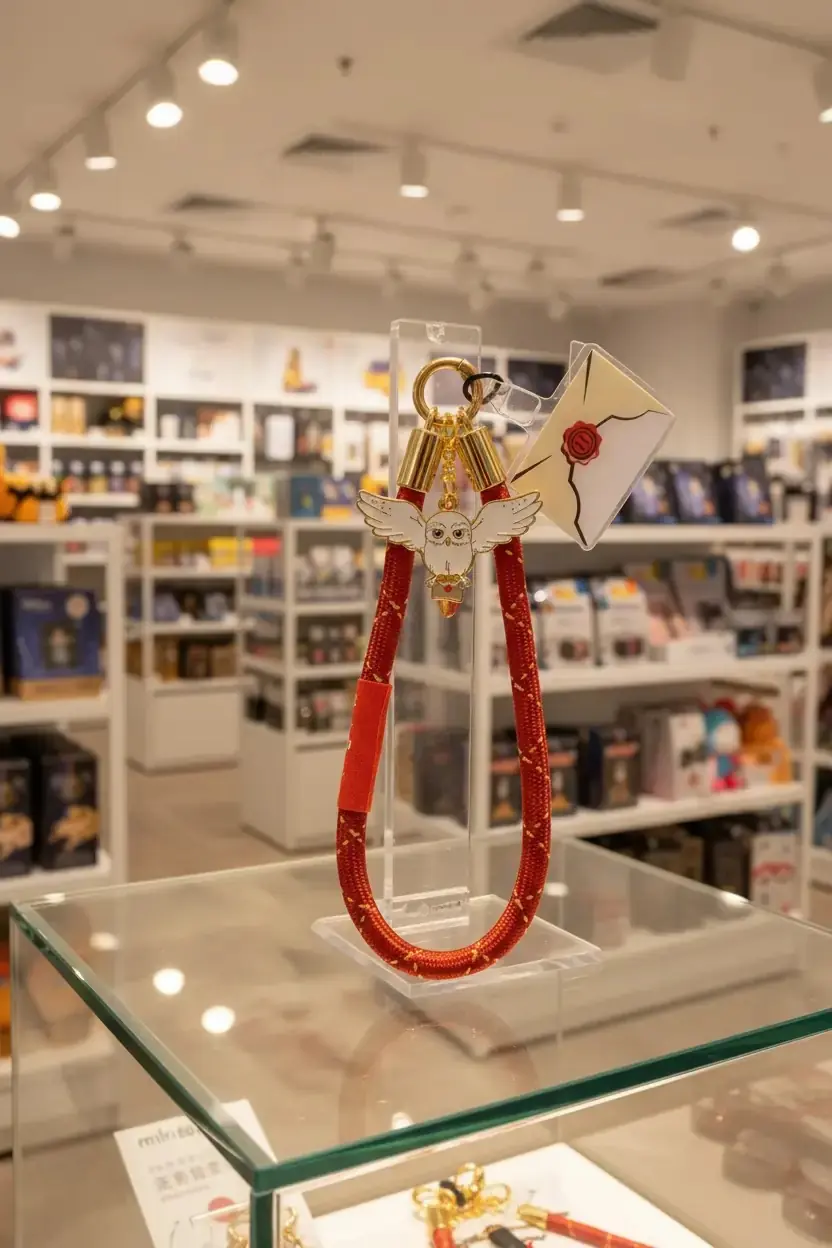 Harry Potter Lisanslı Metal Rozetli Telefon İpi – Dayanıklı & Şık Tasarım