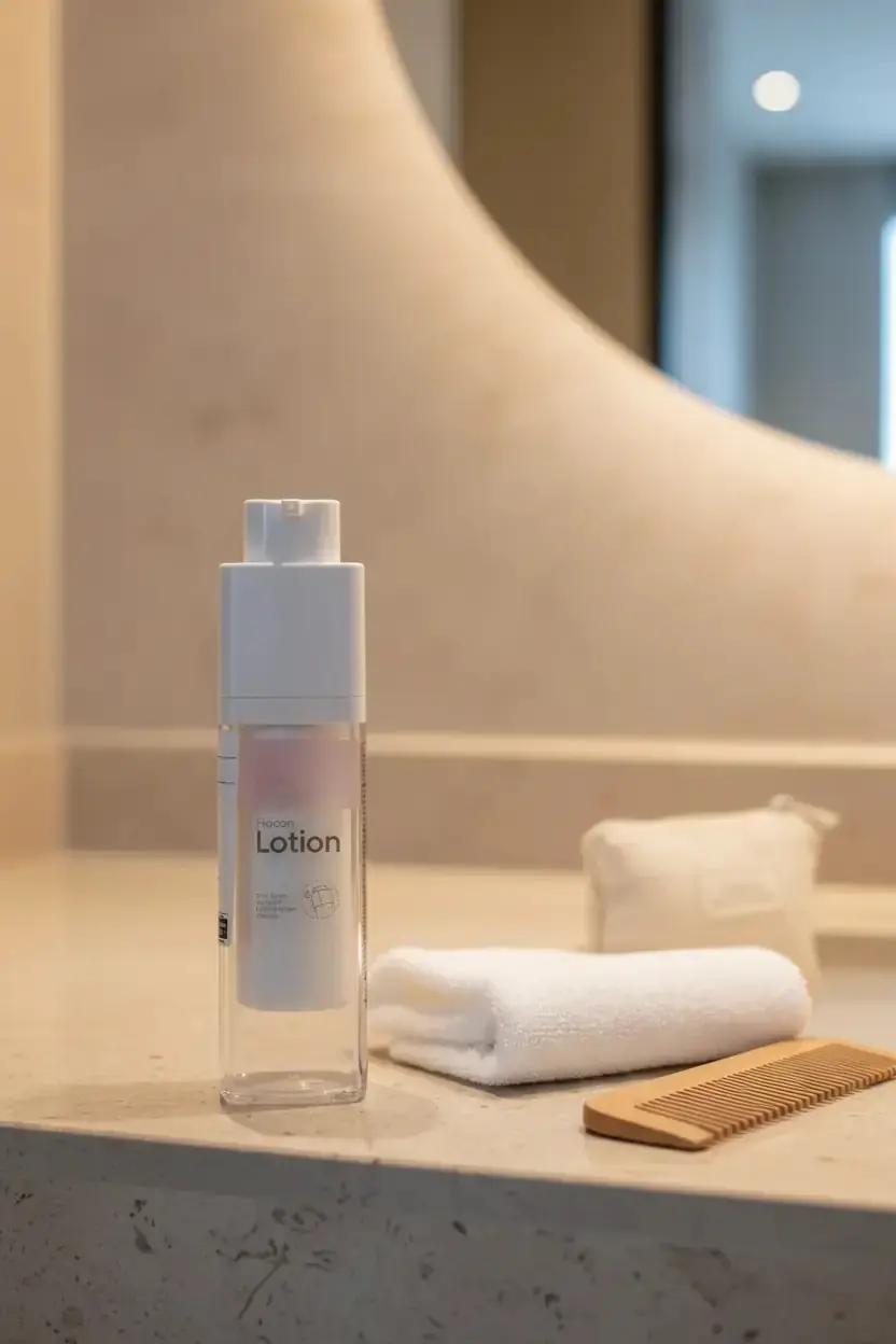 Miniso Lisanslı Vakumlu Pompalı Losyon Şişesi 30 ml – Sızdırmaz Seyahat Tipi