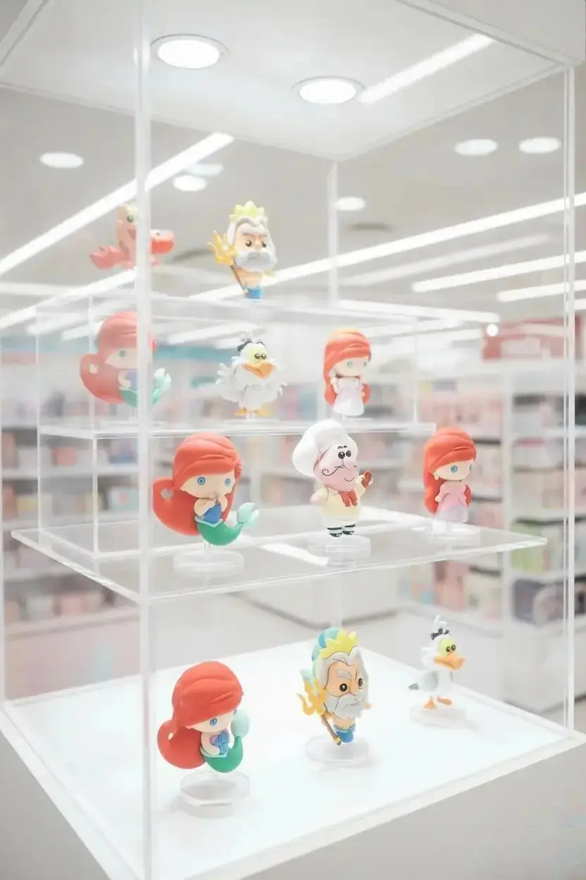 Disney Lisanslı Little Mermaid Klipsli Figür Blind Box – Ariel Koleksiyonu